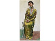 War einem ausländischen Bieter gut 1,3 Millionen Franken wert: Das Porträt «Bildnis von Emma-Schmid-Müller» des Schweizer Malers Ferdinand Hodler. (Bild: Sotheby's)