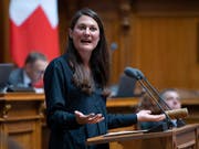 Tiana Angelina Moser will den Ratssaal wechseln. Die GLP-Nationalrätin wird im Herbst um einen der beiden Zürcher Ständeratssitze kämpfen. (Bild: KEYSTONE/ANTHONY ANEX)