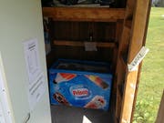 Kiosk nach dem Prinzip Vertrauen. (Bild: Ruben Schönenberger)