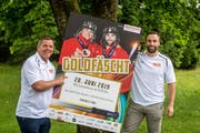 Beat Hefti und Alex Baumann erhalten bald ihre Goldmedaille. (Bild: Michel Canonica)