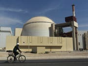 Der Atomreaktor von Busher am Persischen Golf (in einer Aufnahme vom Oktober 2010). (Bild: KEYSTONE/AP Mehr News Agency/MAJID ASGARIPOUR)
