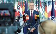 Nato-Generalsekretär Jens Stoltenberg will in Zukunft «auch im Weltraum wachsamer» sein. (Bild: D. Aydemir/Anadolu (Brüssel, 26. Juni 2019)