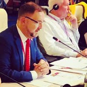 Hans-Peter Portmann in Bukarest. (Bild: zvg)