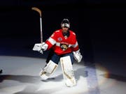 Nach 19 Saisons in der NHL ist Schluss: Roberto Luongo beendet seine erfolgreiche Goalie-Karriere. Der 40-jährige Kanadier wurde zweimal Weltmeister und gewann 2010 und 2014 Olympia-Gold (Bild: KEYSTONE/FR170673 AP/JOEL AUERBACH)