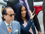 Steht in New York wegen Gewalt in einem Nachtclub vor Gericht: die US-Rapperin und Grammy-Gewinnerin Cardi B. (Bild: KEYSTONE/AP/MARY ALTAFFER)