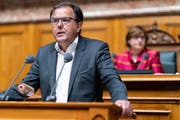 Für FDP-Nationalrat Peter Schilliger ist die Kritik "reine Wahltaktik". (KEYSTONE/Alessandro della Valle)