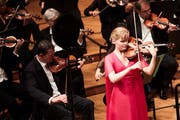 Lucie Kočí bei ihrem Auftritt am Solistenkonzert im KKL. (Bild: Jakob Ineichen, Luzern, 25.6.2019)