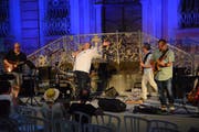 Kurz vor 22 Uhr endet das Freiluft-Konzert in der Bischofszeller Altstadt.
