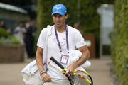 Rafael Nadal ist irritiert über die Versetzung. (Bild: Peter Klaunzer/Keystone (London, 26. Juni 2019))