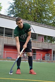 Nick Schwehr, Stürmer des Luzerner SC, kann am kommenden Sonntag auf dem heimischen Utenberg-Kunstrasen Schweizer Meister werden. Bild: René Barmettler (Luzern, 25. Juni 2019)