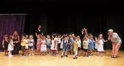 Viel Spass bei der Abschlussfeier. Bald besuchen die Kinder den Kindergarten. (Bild: PD)