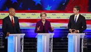 Wusste zu gefallen: Elizabeth Warren, Senatorin aus Massachusetts. (Bild: Keystone)