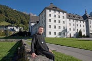 Abt Christian Meyer, fotografiert beim Kloster Engelberg. (Bild: Corinne Glanzmann, 26. September 2018)