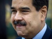 «Faschistischer Putschversuch»: Venezuelas Staatspräsident Nicolás Maduro war nach eigenen Angaben erneut Ziel eines angeblichen, versuchten Regierungsumsturzes. (Bild: KEYSTONE/EPA EFE/MIGUEL GUTIERREZ)