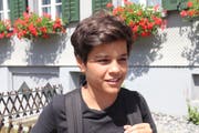 Auron Maloku, 13, Schüler, Abtwil (Bilder: Emma-Emily Wolf)