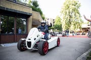 Auch spezielle Gefährt sind auf der 16. Charity-Tour dabei. (Bild: Manuela Jans-Koch, Luzern, 28. Juni 2019)
