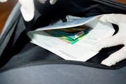 Sichergestelltes Bargeld.