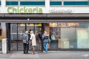 Die Chickeria-Filiale in der Stadt St. Gallen. (Bild: Urs Bucher)