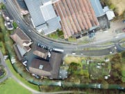 Die alten Weberei-Gebäude zwischen Wilerstrasse und Murg werden einer Überbauung weichen. (Bild: Olaf Kühne (Februar 2017))