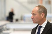 Ruag-CEO Urs Breitmeier. (KEYSTONE/Urs Flueeler)