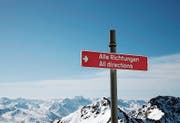 Auf dem Weissfluhjoch liegt immer noch Schnee. (Bild: Key)