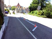 Hier sollten eigentlich Pfähle stehen. (Bild: Kapo)