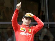 Nimmt den Grand Prix von Österreich am Sonntag in Spielberg aus der Pole-Position in Angriff: Ferrari-Fahrer Charles Leclerc (Bild: KEYSTONE/AP/CLAUDE PARIS)