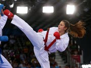 Elena Quirici greift an den Europa-Spielen in Minsk nach einer Medaille (Bild: KEYSTONE/EPA/ZURAB KURTSIKIDZE)