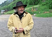 Regisseur Jean Grädel arbeitet intensiv am «Ölprinzen». (Bild: Romano Cuonz, 24. Juni 2019)