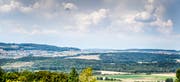 Blick von Herten ob Frauenfeld auf die Politische Gemeinde Herdern: links Herdern, in der Mitte die Weiler Wilen und Ammenhausen, rechts Lanzenneunforn. (Bild: Andrea Stalder)