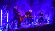 Mystische Atmosphäre: Michael Sele und seine Band The Beauty of Gemina spielten im Kompressorenraum. (Bild: Andreas Hörner)
