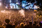 Festivaloberhaupt Christof Huber hat am Sonntag Bilanz gezogen und spricht von einem «extrem friedvollen» Event. (Bild: Michel Canonica)
