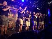 Grosser Auftritt für die Urner Musiker in einer voll besetzten Konzertlocation. (Bild: PD, Maastricht, Juni 2019)