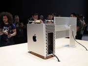 Apple erneuert die Software und den in die Jahre gekommenen Mac Pro. (Bild: KEYSTONE/EPA/MONICA DAVEY)