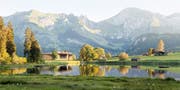 Das Klanghaus soll sich in die Natur am Schwendisee einfügen und den Besuchern eine Möglichkeit zur Entschleunigung bieten. (Visualisierung: PD)