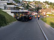 So präsentierte sich die Situation den Einsatzkräften. (Bild: Zuger Polizei)