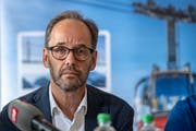 Titlisbahnen-CEO Norbert Patt während der Medienkonferenz im Hotel Terrace in Engelberg. (Bild: Urs Flüeler/Keystone, Engelberg, 5. Juni 2019)