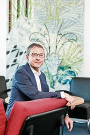 SP-Regierungsrat Urs Hofmann in seinem Büro in Aarau. (Bild: Sandra Ardizzone (3. Juni 2019))