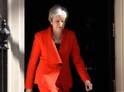 Premierministerin Theresa May in der Downing Street in London (Bild: Peter Summers/Getty, 24. Mai 2019)