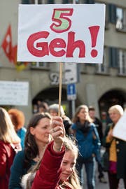 Der Widerstand gegen 5G wächst. (Bild: Peter Klaunzer/Keystone)
