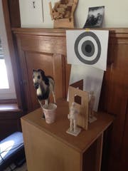 Stillleben in Alex Hanimanns Atelier (Bild: Christina Genova).