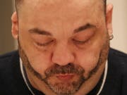 Beispielslose Mordserie in Spitälern. Der ehemalige Pfleger Niels Högel vor dem Landgericht Oldenburg. (Bild: KEYSTONE/EPA/FOCKE STRANGMANN)
