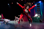 Béatrice Goetz’ «Break’in hearts» (MIR Compagnie 2007) studiert die P. A. Company Lugano mit ihr als Coach fürs Festival ein. Bild Ismael Lorenzo