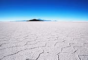 Der Salar de Uyuni in Bolivien ist die grösste Salzwüste der Welt. Unter ihr sollen sich bis zu zehn Millionen Tonnen Lithium befinden. Bild: Giles Clarke/Getty (23. Mai 2015)