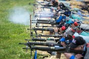 In Ausserrhoden werden Schützinnen und Schützen aus der ganzen Schweiz erwartet. (Bild: KEYSTONE/Alexandra Wey)