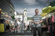 Markt wie Kirche sind gemeinschaftsbildend. Und genau das braucht der Mensch, findet Theologe Thomas Wallimann-Sasaki. (Bild: Pius Amrein,Luzern, 5. Juni 2019)