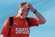 Ein Leben vor und ein Leben nach der Nati: Claudio Sulser tritt Ende Monat ab. (Bild: Laurent Gilliéron/Keystone, Togliatti, 23. Juni 2018)