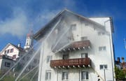 Der Brand in Luthern. (Bild: pd)