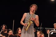 Saxofonistin Ayleen Weber war einst mit den Swing Kids unterwegs. (Bild: Barbara Hettich)