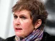 Barbara Frey hat für ihre Verdienste ums Schauspielhaus den Stadttaler der Stadt Zürich erhalten. (Bild: KEYSTONE/WALTER BIERI)
